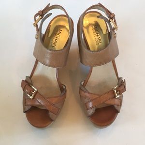 Micheal Kors wedge sandals